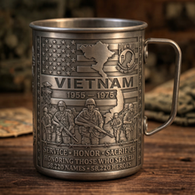 Load image into Gallery viewer, ποΈ- Vietnam Veteran Honor Coffee Mug β 1955-1975 Service Tribute