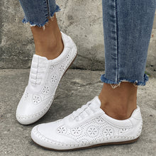 Load image into Gallery viewer, 2022 autumn new round toe hollow flat casual shoes
