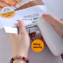 Load image into Gallery viewer, Mini Bag Sealer, 2 In 1 Heat Sealer And Cutter Handheld