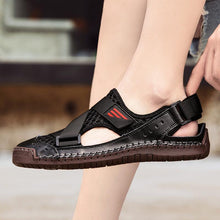 Load image into Gallery viewer, Men's Casual Beach Breathable Plus Size Sandals