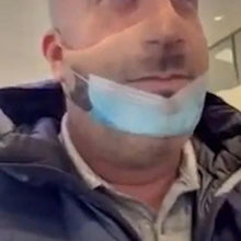 Load image into Gallery viewer, 2021 mask(less) prank face mask