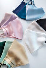Load image into Gallery viewer, 3D Mulberry Silk Face Mask (12 colours)