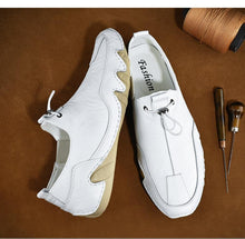 Load image into Gallery viewer, Men Loafers Casual Leather Flats Light Slip-on Moccasins