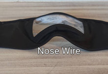 Load image into Gallery viewer, Transparent Face Mask With Nose Wire