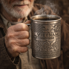 Load image into Gallery viewer, 🎖️- Vietnam Veteran Honor Coffee Mug – 1955-1975 Service Tribute
