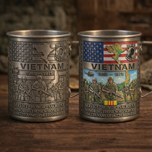 Load image into Gallery viewer, 🎖️- Vietnam Veteran Honor Coffee Mug – 1955-1975 Service Tribute
