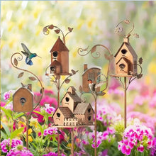 Load image into Gallery viewer, Sherum Birdhouse Stakes
