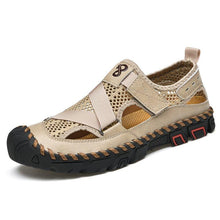 Load image into Gallery viewer, Men's Outdoor Wading Beach Shoes Mesh Non-slip Hole Sandals
