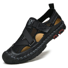 Load image into Gallery viewer, Men's Outdoor Wading Beach Shoes Mesh Non-slip Hole Sandals
