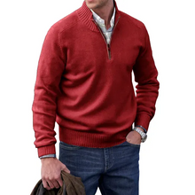 Load image into Gallery viewer, 🔥MEN'S CASHMERE ZIPPER BASIC SWEATER🔥
