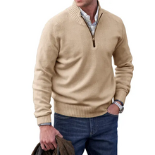 Load image into Gallery viewer, 🔥MEN'S CASHMERE ZIPPER BASIC SWEATER🔥
