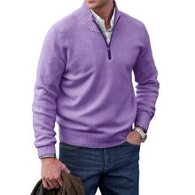 Load image into Gallery viewer, 🔥MEN'S CASHMERE ZIPPER BASIC SWEATER🔥
