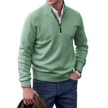 Load image into Gallery viewer, 🔥MEN'S CASHMERE ZIPPER BASIC SWEATER🔥
