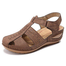 Load image into Gallery viewer, Women's Sandals Round Toe Wedge Sandals
