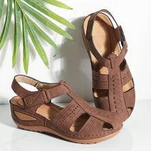 Load image into Gallery viewer, Women's Sandals Round Toe Wedge Sandals
